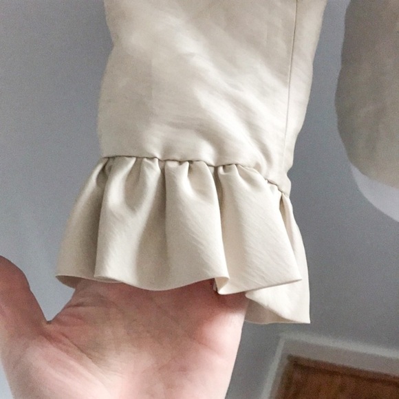 Calvin Klein Ruffle Detail Jacket - Picture 5 of 8